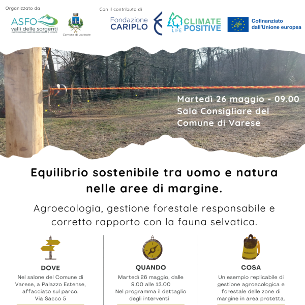 Invito 26 Maggio a Varese